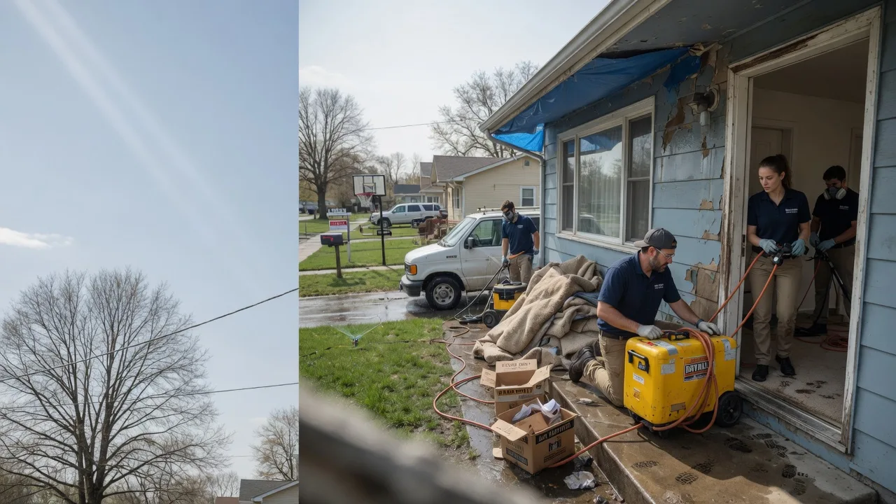 Basement Flood Cleanup in Lost City, WV near me